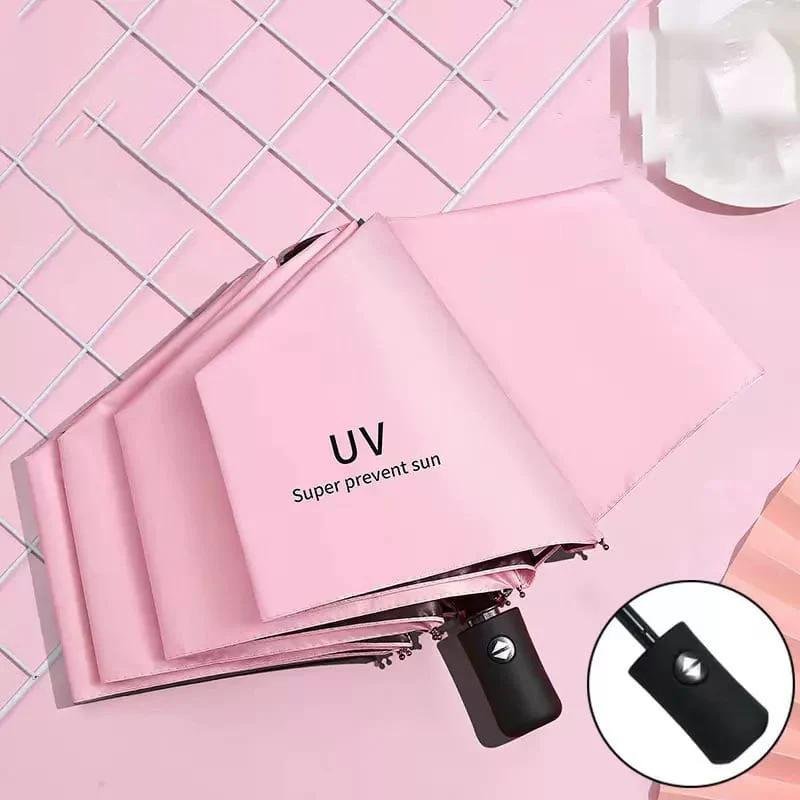 Automatic Umbrella, UV Protection Sunscreen Outdoor Windproof Umbrella - Image 8